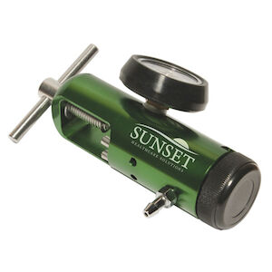 REGULATOR O2 CLICK STYLE 0-4 LPM BARB EA